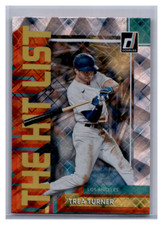 2022 Donruss #THL-1 Trea Turner The Hit List Diamond  Los Angeles Dodgers