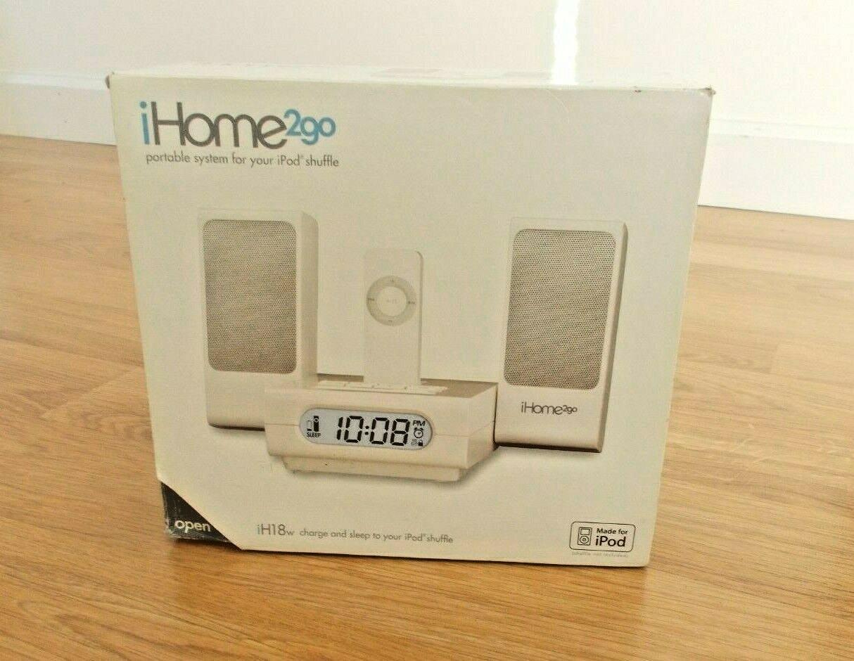 ipod shuffle docking station with speakers