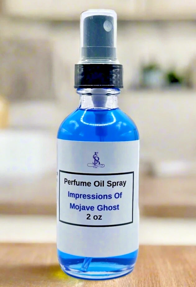 Botella en spray de aceite de perfume tipo marca de nombre 2 OZ Foto 2 de 2