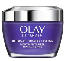 Olay Ultimate Retinol 24  Vitamin E  Peptide Night Moisturizer 1.7 oz
