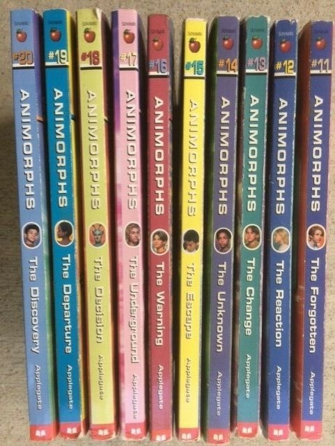 ANIMORPHS complete series 11-20 set Applegate 11 12 13 14 15 16 17