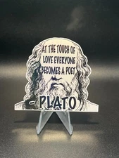 Plato Quote Sticker Collection
