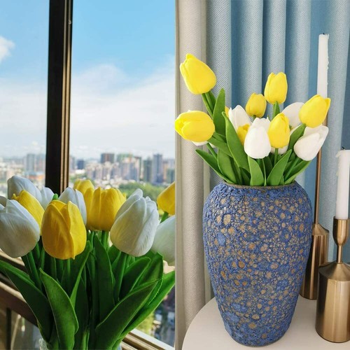 10PCS Artificial Tulip Flowers Fake Flower Bouquet for Wedding Party Home Decor - Picture 10 of 32