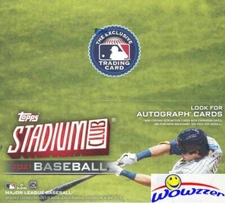 2021 Topps Stadium Club Baseball MASSIVE 24 Pack Factory Sealed Retail Box! 