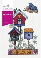 Birdhouses Anita Goodesign Embroidery Machine Design CD NEW 43AGHD