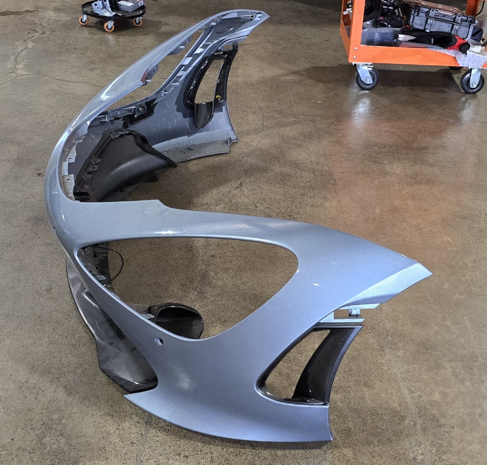 Mclaren 720s Front Bumper DIFFUSER Upper LOWER Oem 720 14ma517cp 