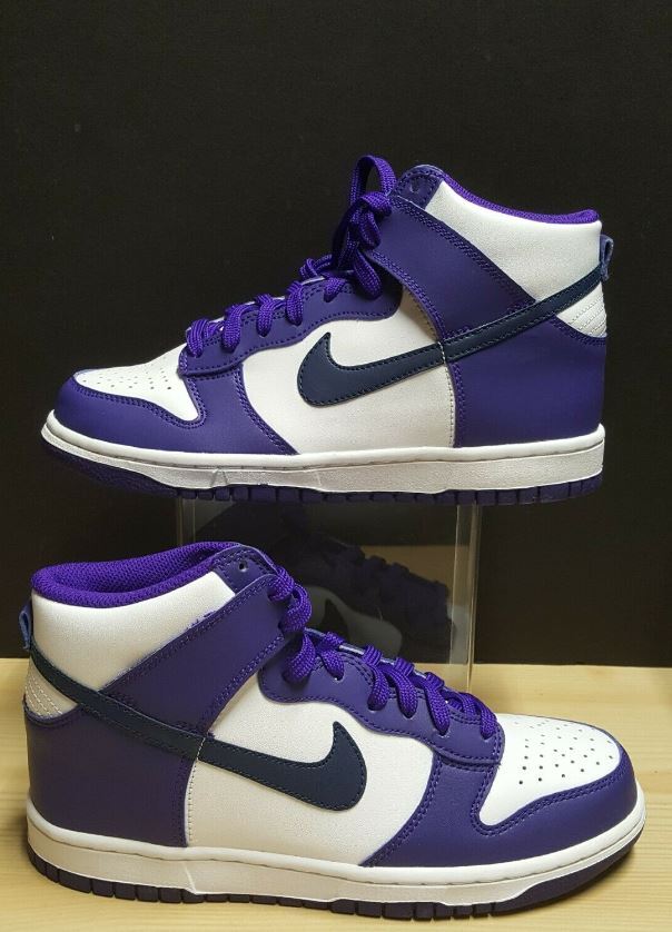 Nike Dunk High “Electro Purple” midnight navy DH9751-100 GS 5Y
