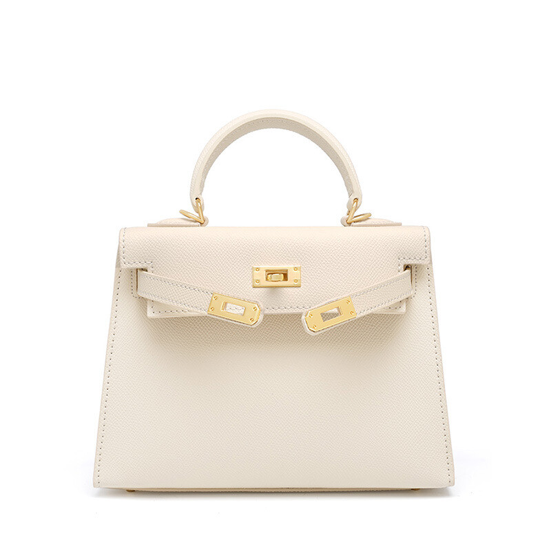 Nuevo Bolso Kelly de Cuero Genuino Premium 2024 Mini Bandolera Bolso Pequeño de Mano