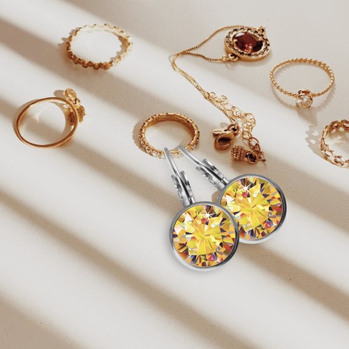 10Pcs Blank Earring Hook Tray for DIY Jewelry Craft Stainless Steel - 第 5/12 張圖片