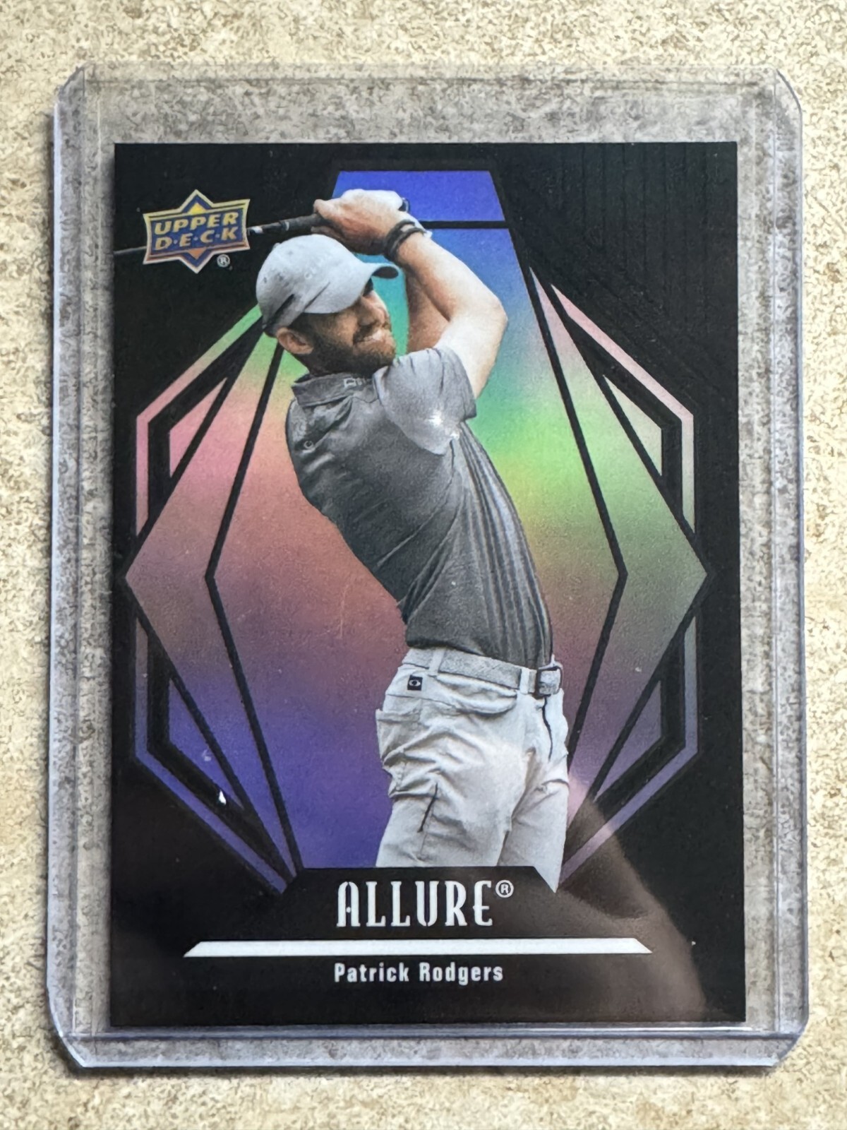 2024 UD Upper Deck Golf Portfolio Allure Black Rainbow #A-PR PATRICK RODGERS