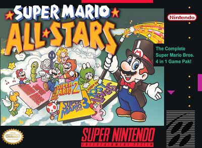 Super Mario All Stars (Nintendo SNES) *OHNE BOX*OHNE ANLEITUNG*
