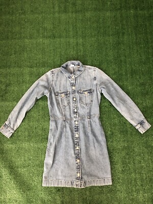 Levis Womens Ellie Denim Dress Sample Garment 