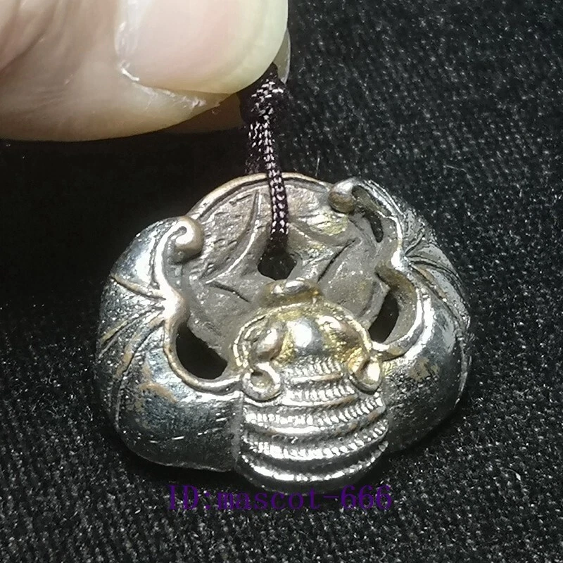 Moneda de murciélago de la suerte talla dorada cobre rojo chino estatua colgante colección de regalo Foto 4 de 4