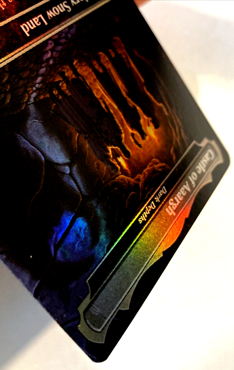 MTG Castle Of Aaargh Dark Depths RAINBOW FOIL Secret Lair Monty
