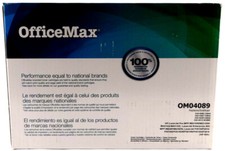 OfficeMax CE255A 55A Remanufactured Black Toner Cartridge Free Shipping
