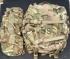 USGI MOLLE II Medic Bag Pack OCP Multicam Scorpion Complete