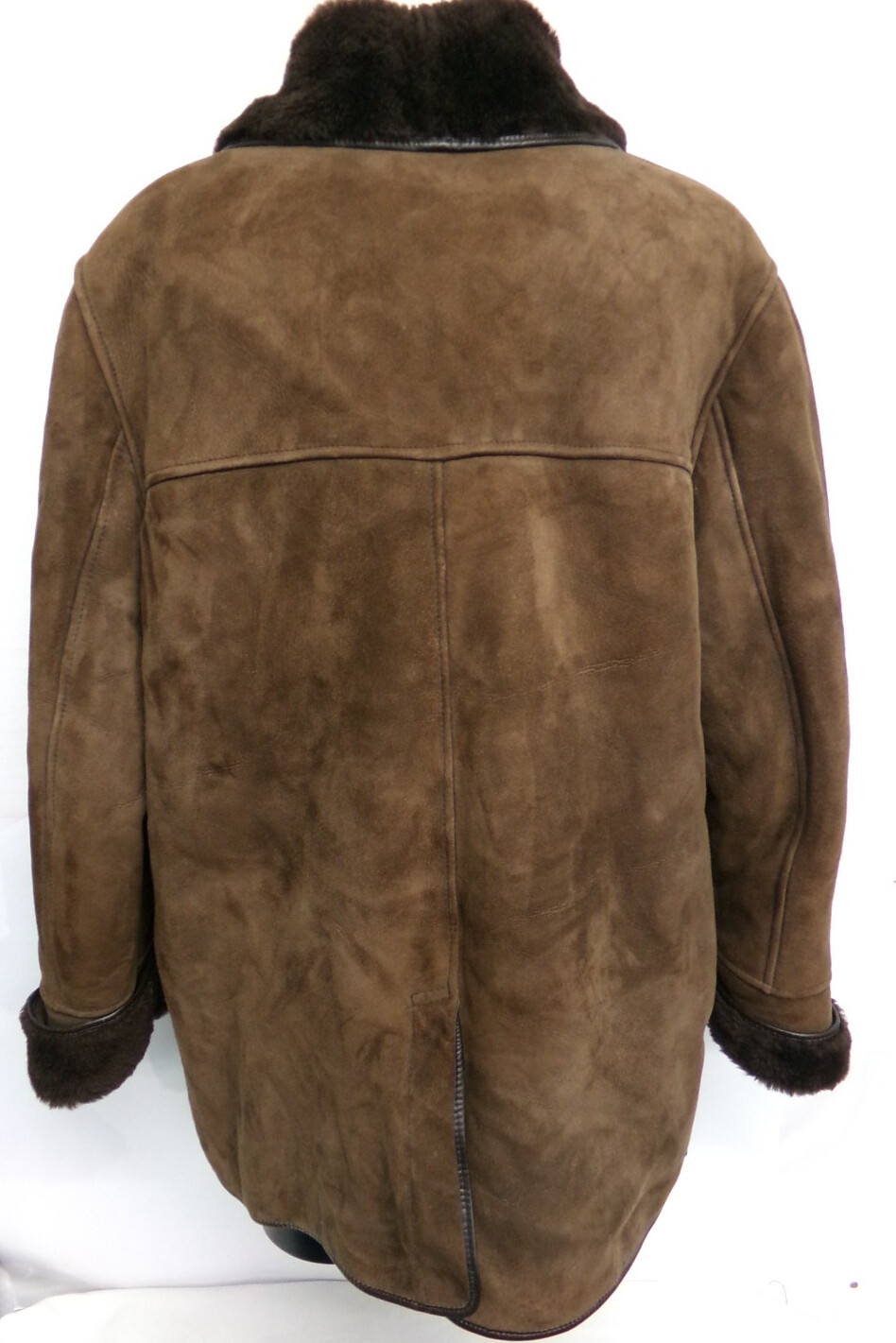 VTG Men's MANDORA SHEEPSKIN 'Made in England' Coat Size 42 UK XL EU XL