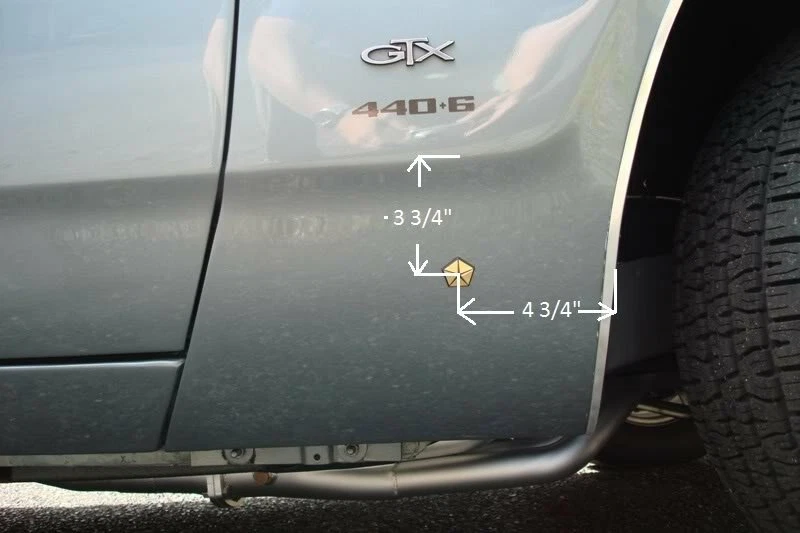 Эмблема MOPAR Pentastar ПОДХОДИТ для Chrysler 1962-75 СЕРЕБРИСТЫЙ значок крыла Dodge Pentastar - Изображение 3 из 4