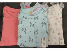 Cat Jack girls T-shirts XS 4/5 3pack