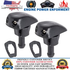 2x Car Universal Windshield Washer Wiper Sprayer Nozzle Front Window Spray Jet
