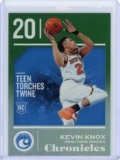 2018/19 Panini Chronicles Basketball Green Rookie #506 Kevin Knox #12/25