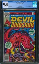 DEVIL DINOSAUR (1978) #1 CGC 9.4 1st MOON-BOY DEVIL DINOSAUR WHITE PAGES
