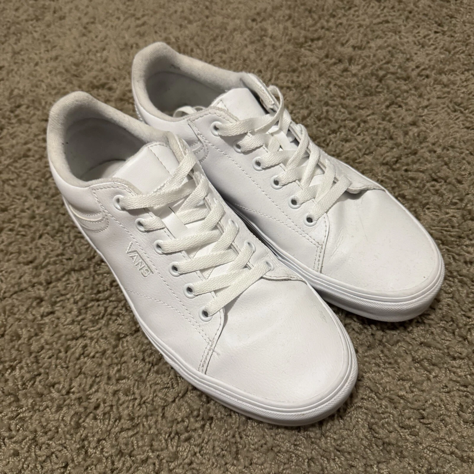 Taglia 9 5 Scarpe VANS True White