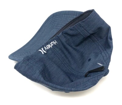 Tapi❥ Hurley Dri-fit Cutback Curved Bill Hat Obsidian/white Size S