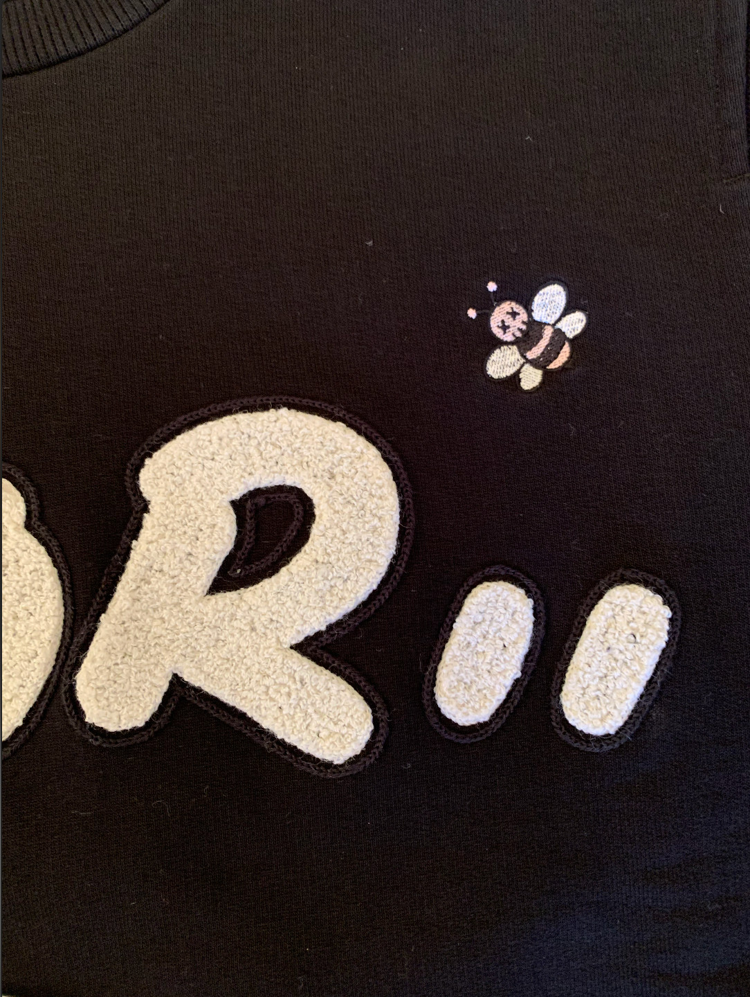 Dior x Kaws black crew sweatshirt Medium M Med 48 exclusive image 4