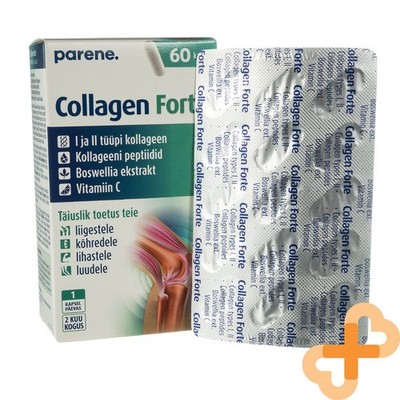 Parene Kollagen Forte 60 Kapseln Vitamin C Gelenke Gesundheit Stütze Ergänzung