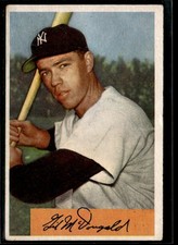 1954 Bowman Gil McDougald VG/EX Set Break #97