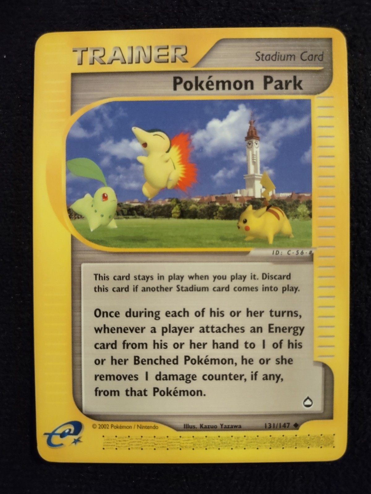 Pokemon Park 131/147 Pokemon Trading Card Game eCard Aquapolis Near Mint TCG NM