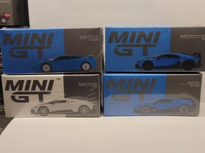 MINI GT BUGATTI LOT #337 #379 #601 #644