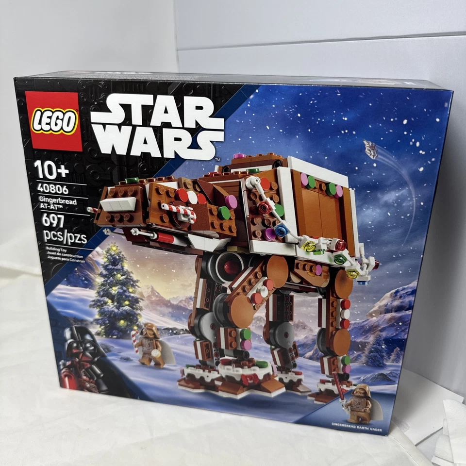 LEGO Star Wars: Gingerbread AT-AT (40806)- New - Image 2 of 4