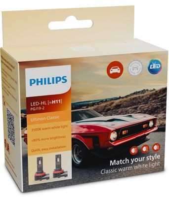 Ampoule projecteur longue portée PHILIPS pour une conduite nocturne sûre