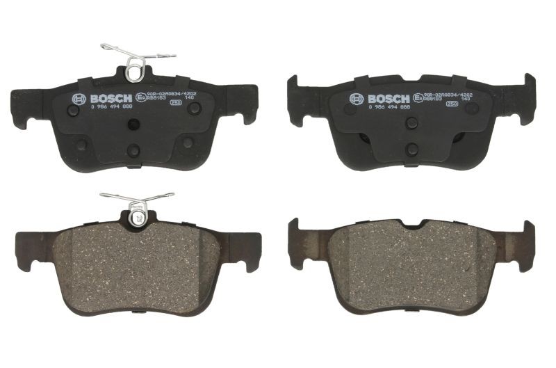 Fits BOSCH 0 986 494 888 Brake Pad Set, disc brake 0 986 494 888 Brak ⭐UK Stock⭐