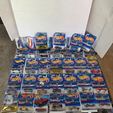Lot Of 36 New  Sealed Mattel Hot Wheels In Packs - 1990s -00s