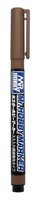 Mr Hobby - Gunze CM-103 - Marker Super Fine Tip Brush Pen Brown - Neu