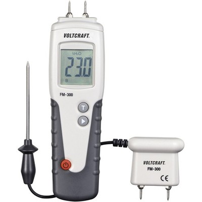 VOLTCRAFT FM-300 Holzfeuchtemessgerät   Messbereich Holzfeuchtigkeit (Bereich...
