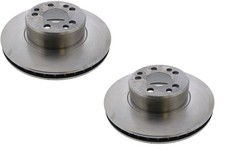 Front Brake Discs Pair Vented Mapco For Mercedes-Benz S-Class W140 310mm