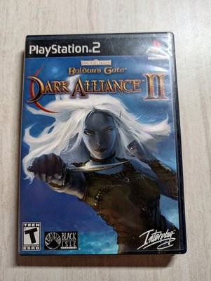 NO GAME Baldur's Gate Dark Alliance II 2 PlayStation 2 PS2 Case