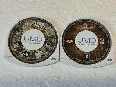 Dungeon Explorer Warriors of Ancient Art & Dungeon Maker Hunting Ground PSP Disc