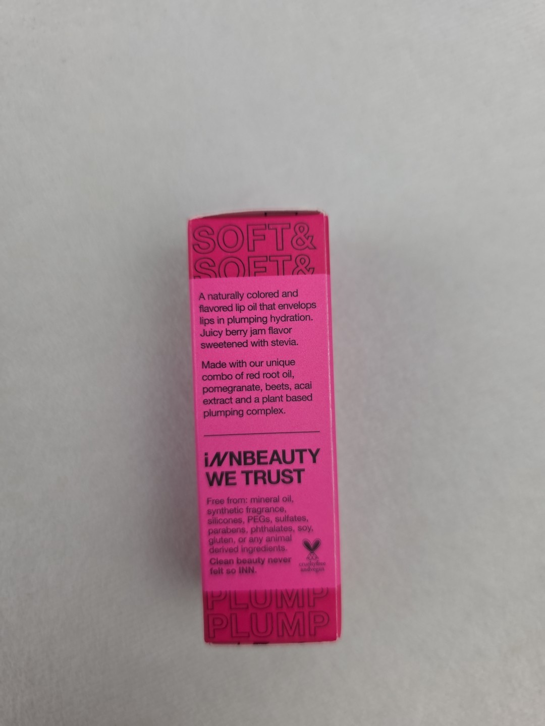 INNBEAUTY Project Glaze Lip Oil Berry Jam 0.20 fl oz/ 6 ml New In Box
