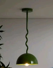 URBAN OUTFITTERS Alora Pendant Green Light Fixture In Box New! 