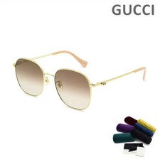 Gucci Sunglasses GG1142SA-002 with Nose Pads and UV Protection for Women