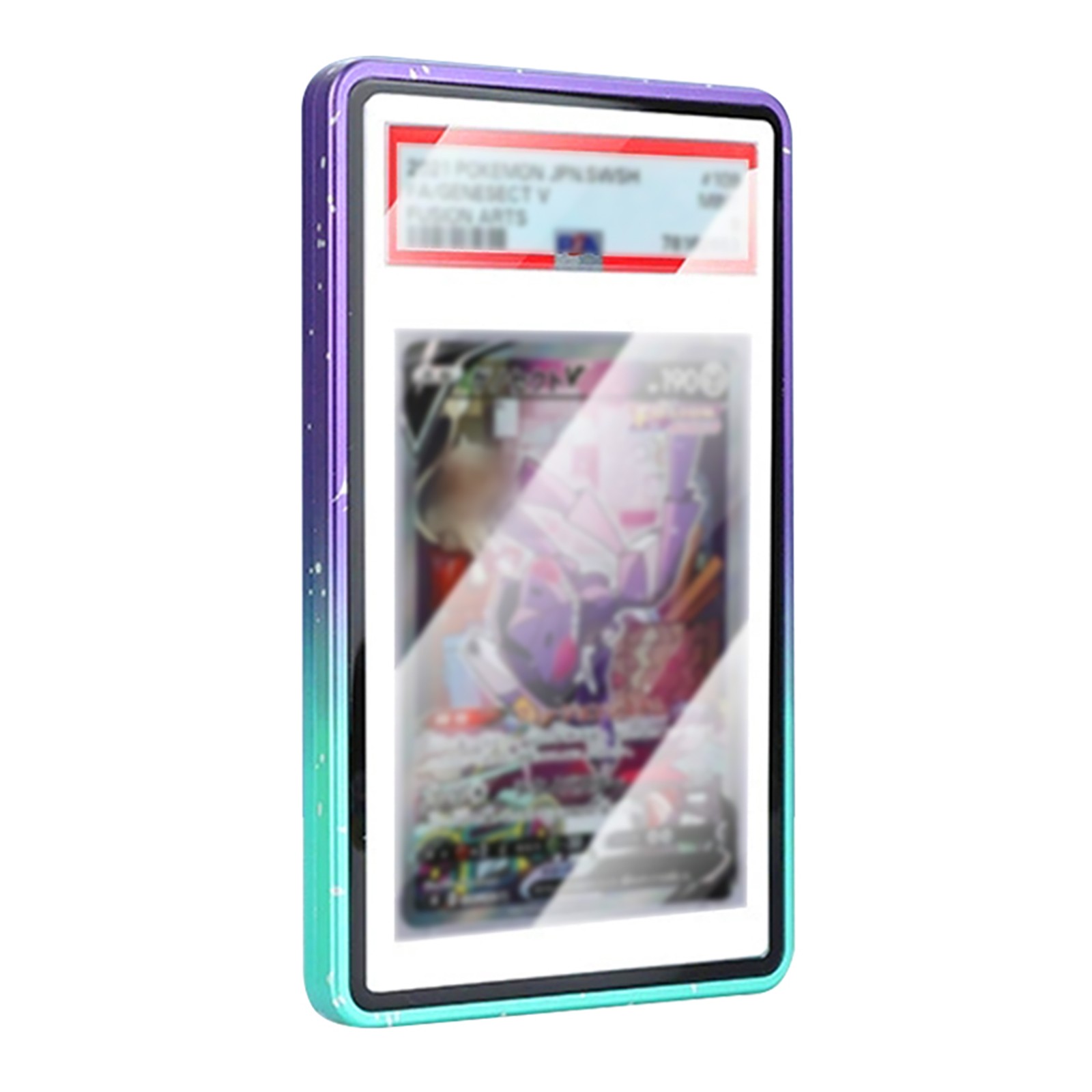 Magnetic Aluminum Slab Guard Box Bumper Metal Protector Case For PSA Graded Card