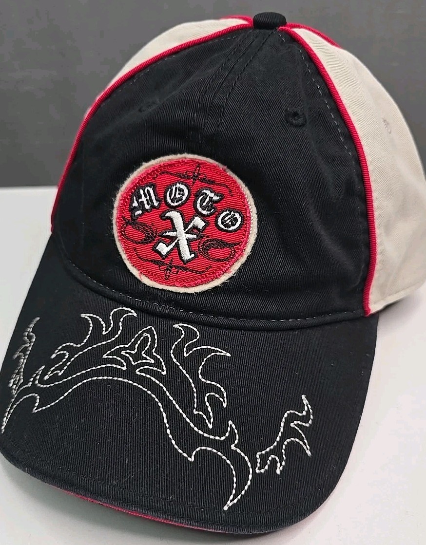 VTG HYP hat strapback MOTO X patch embroidered br… - image 7