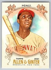 2021 Topps Allen & Ginter SP #323 Tony Perez Cincinnati Reds Short Print HOF