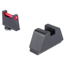 Ameriglo 3XL Red Fiber Optic Sight Set Compatible with Glock Models (GFT-144)