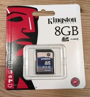 Kingston 8GB Class 4 SDHC Memory Card